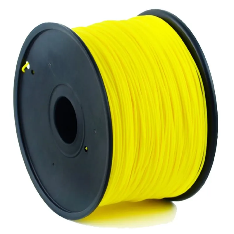 Bobina di filamento ABS Gembird 1,75 mm 1 kg giallo - immagine 1