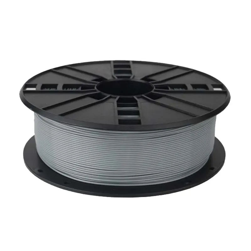Bobina di filamento ABS Gembird 1,75 mm 0,6 kg grigio chiaro - immagine 1