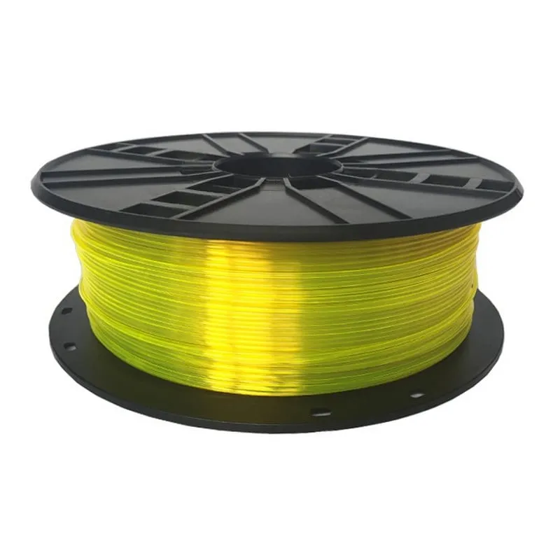 Bobina di filamento Gembird PETG 1,75 mm 1 kg giallo - immagine 1