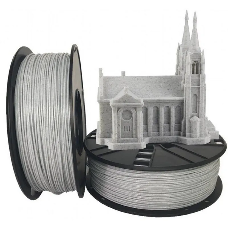 Gembird 3DP-PLA1.75-02-MAR materiale di stampa 3D Acido polilattico (PLA) Marmo 1 kg - immagine 1