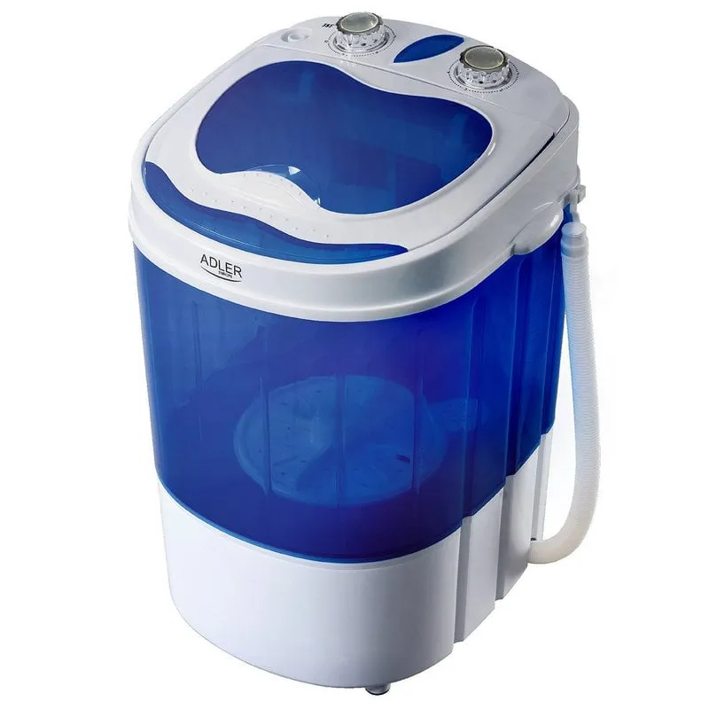 Lavatrice centrifuga portatile Adler AD 8051 3Kg Bianco/Blu - immagine 1