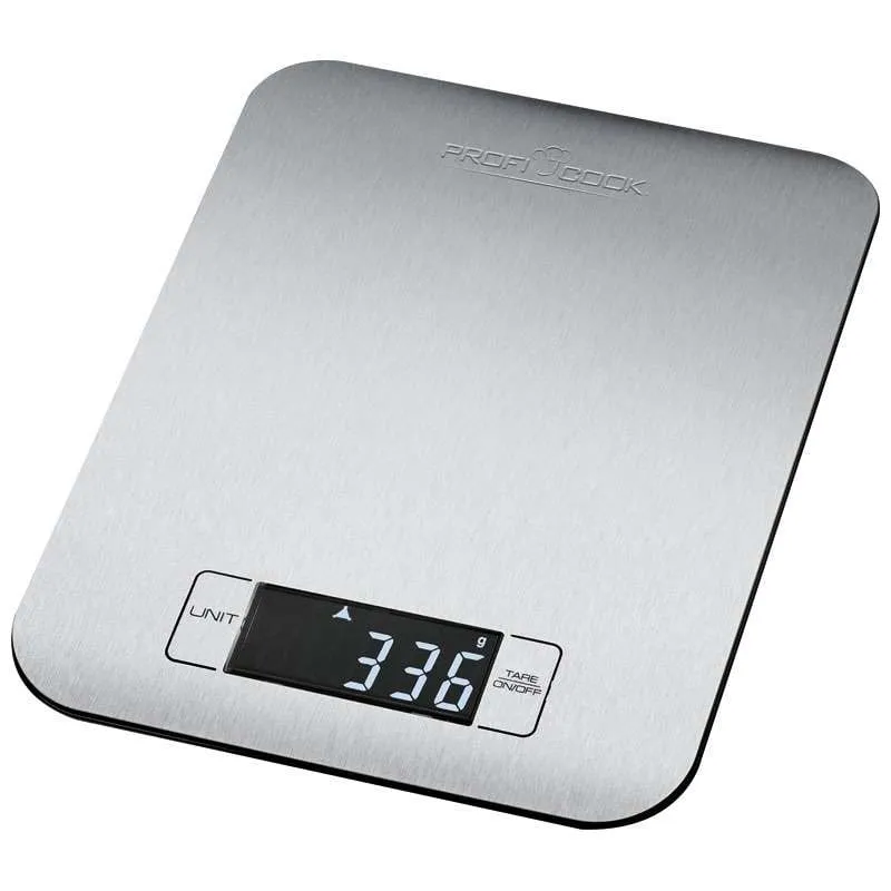 ProfiCook KW 1061 Bilancia da cucina digitale in acciaio inossidabile - immagine 1