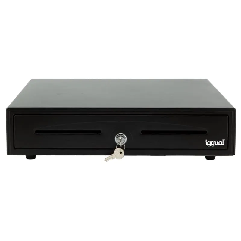 Cassetto contanti Iggual IRON-50 42 cm 5+8 - immagine 1