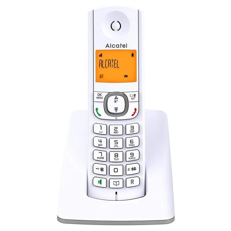 Telefono fisso wireless Alcatel F530 Bianco/Grigio - immagine 1