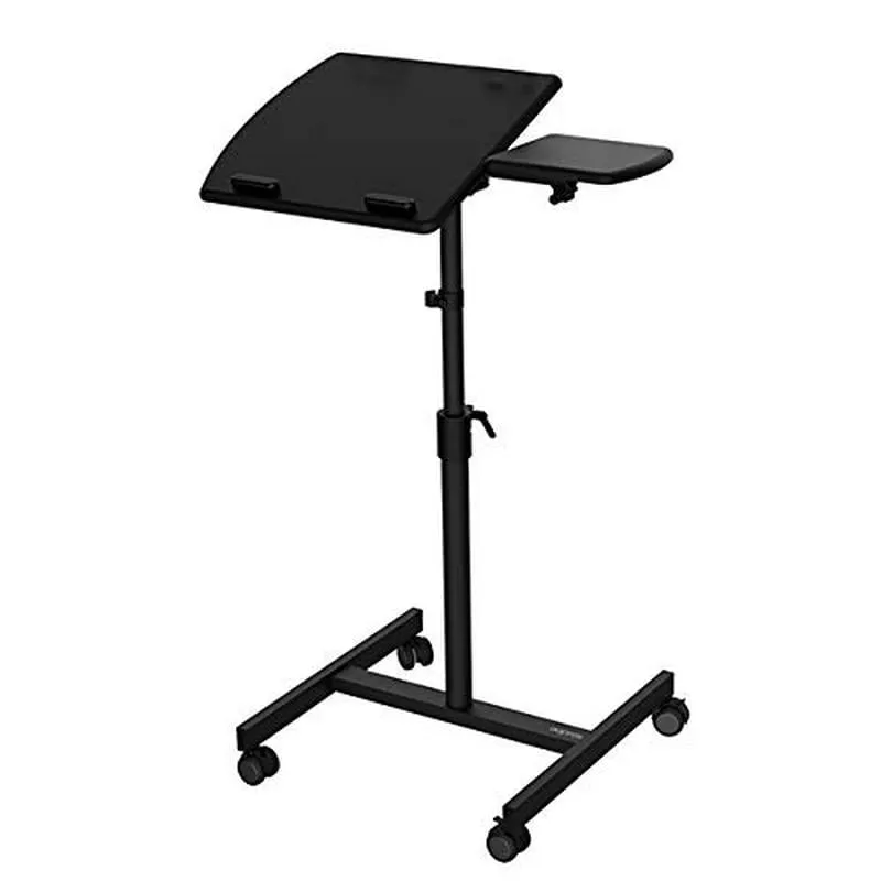 Approssimativamente APPSVP01 Supporto mobile regolabile per proiettore e laptop Nero - immagine 1