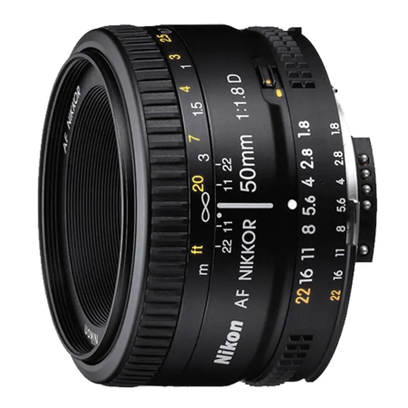 Nikon AF-S NIKKOR 50mm f/1.8G SLR Obiettivi con zoom standard Nero (nikaf50mm18D) - immagine 1