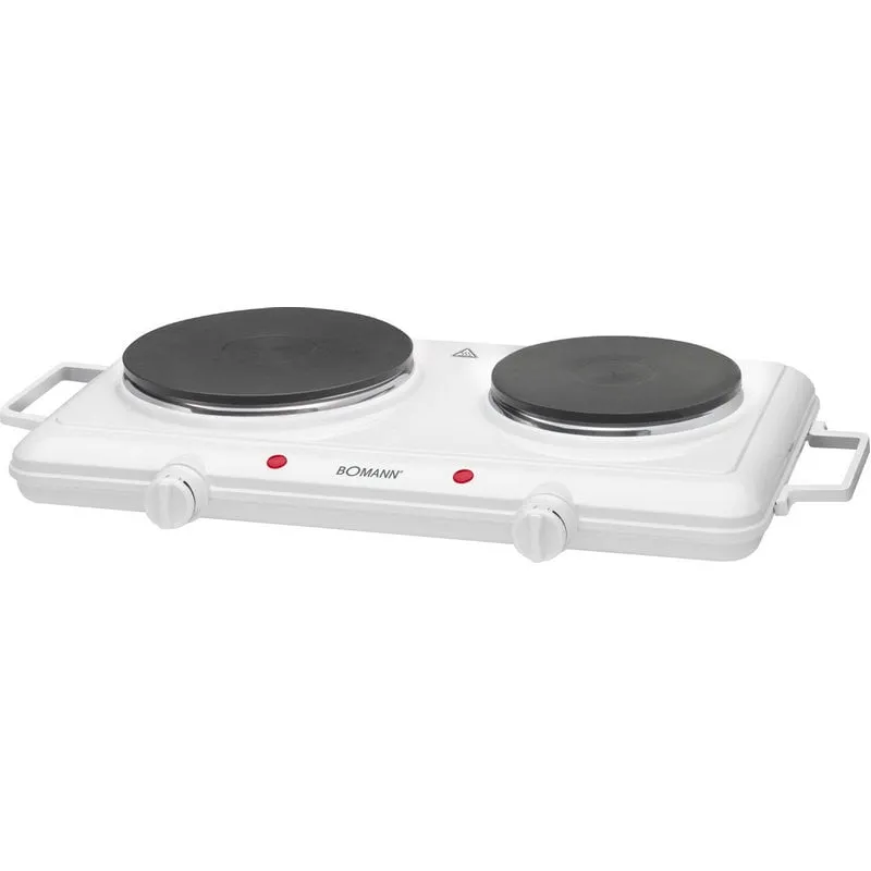 Piastra Elettrica Bomann DKP 5028 CB 2500W Bianca - immagine 1