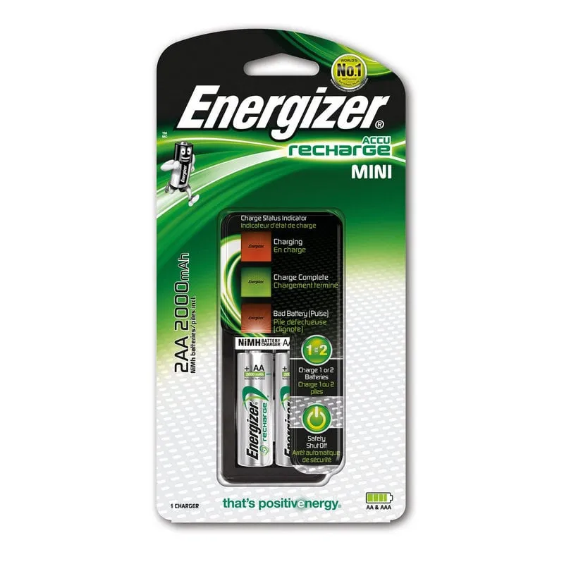 Energizer Mini Charger carica batterie AC - immagine 1