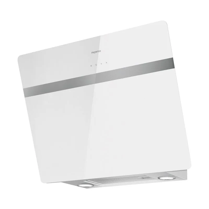 Mepamsa Linea 60 Campana Decorativa 60 cm Vetro Bianco - immagine 1