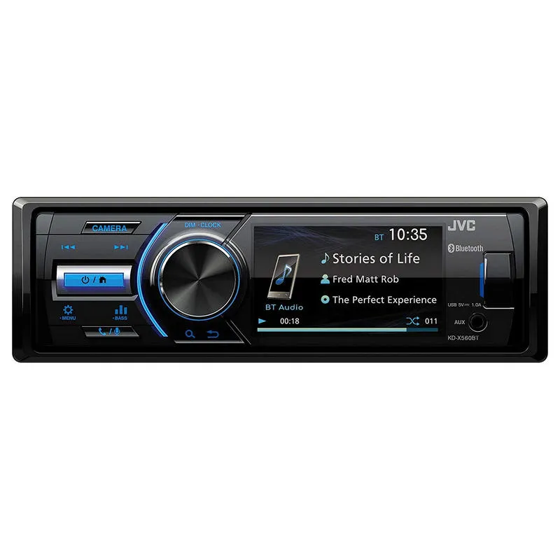 JVC KD-X560BT Autoradio USB/AUX/Bluetooth/Android/iOS - immagine 1