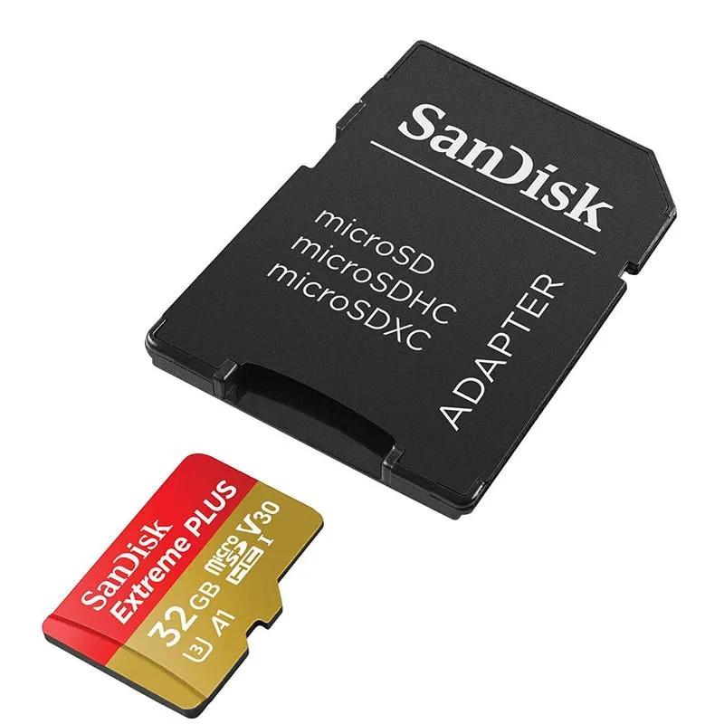 SanDisk Extreme Plus MicroSDHC 32GB Classe 10 U3 V30 UHS-I - immagine 1
