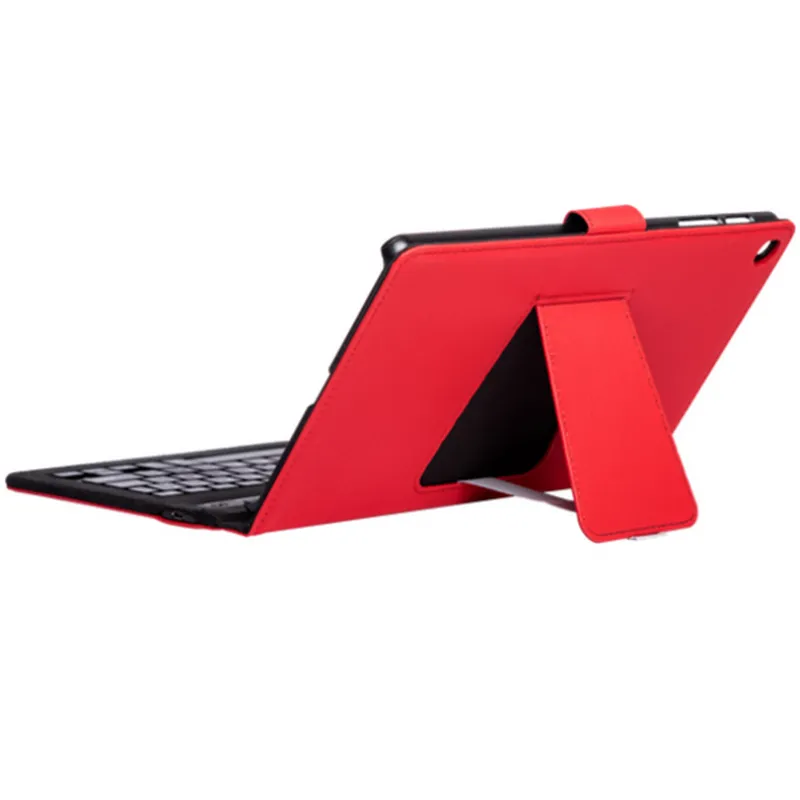 Custodia SilverHT Rossa con Tastiera Bluetooth per Samsung Tab A 2019 10.1" - immagine 1
