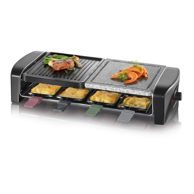 Severin RG 9645 Raclette Party Grill Multifunzione 1400W - immagine 1