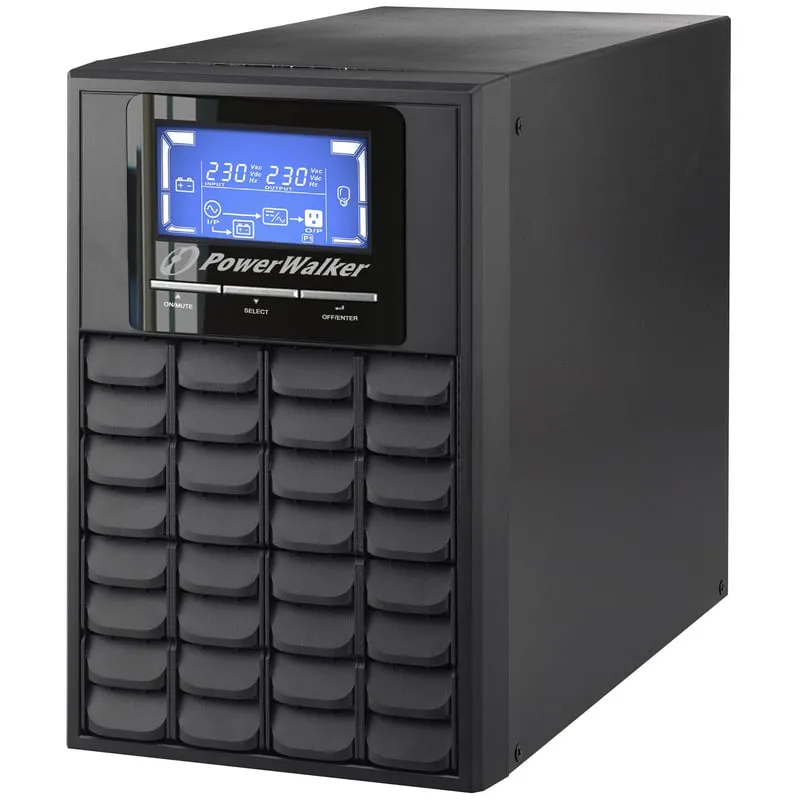 UPS/UPS PowerWalker VFI 1000 C LCD 1000 VA - immagine 1