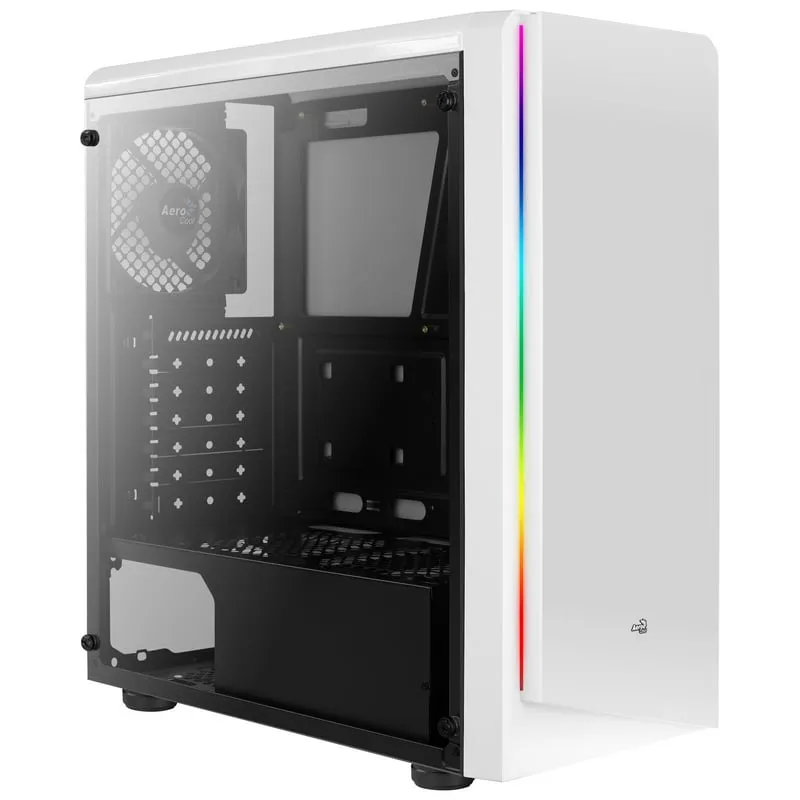 Aerocool RIFT RGB USB 3.0 con finestra bianca - immagine 1