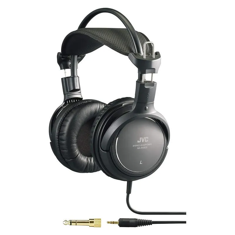 JVC HA-RX900 cuffia e auricolare Cuffie Cablato A Padiglione MUSICA Nero - immagine 1