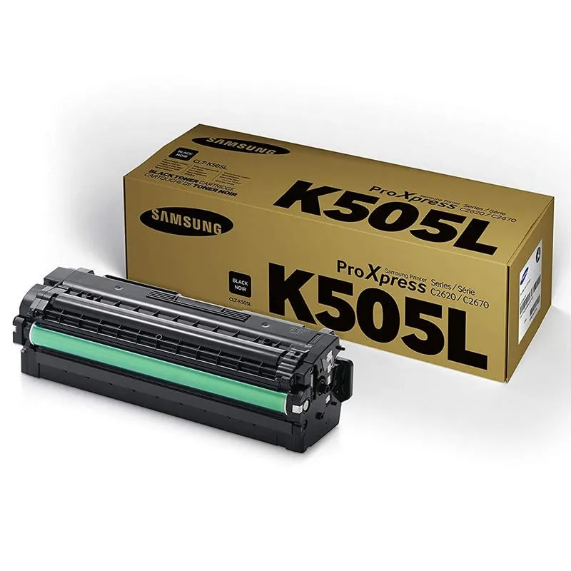 Samsung Cartuccia toner nero originale HP CLT-K505L ad alta capacità - immagine 1