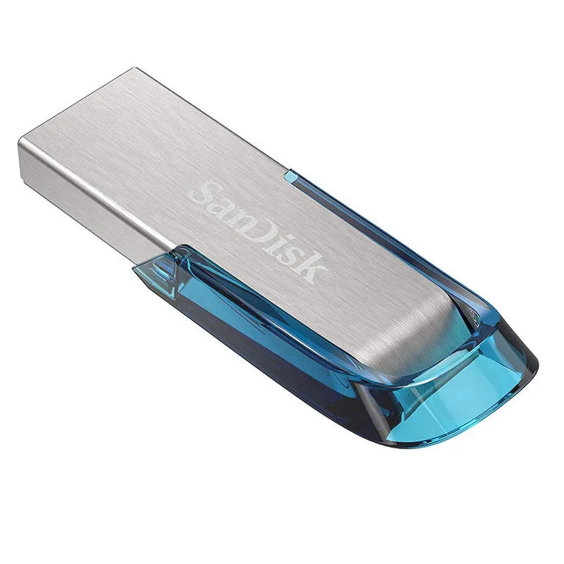 SanDisk Ultra Flair 128 GB USB 3.0 Blu - immagine 1
