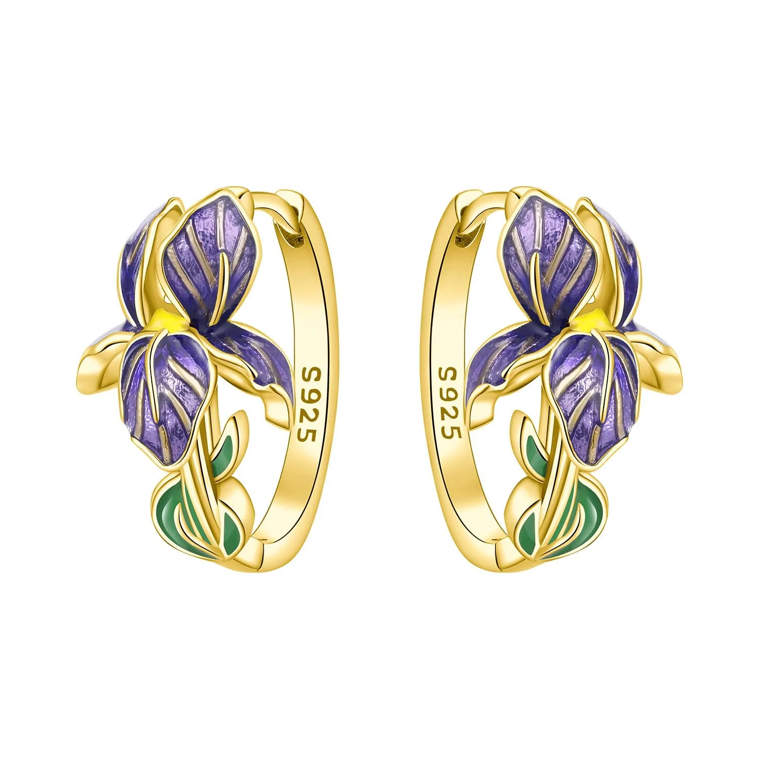 CYMYSS Orecchini Oro Donna in Argento 925 Placcato Oro 18K, Orecchini Dorati Eleganti e Leggeri, Gioielli Donna per Uso Quotidiano, Occasioni Speciali e Regalo - immagine 1