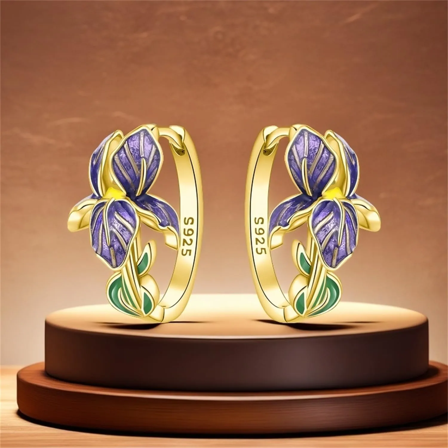 CYMYSS Orecchini Oro Donna in Argento 925 Placcato Oro 18K, Orecchini Dorati Eleganti e Leggeri, Gioielli Donna per Uso Quotidiano, Occasioni Speciali e Regalo - immagine 7