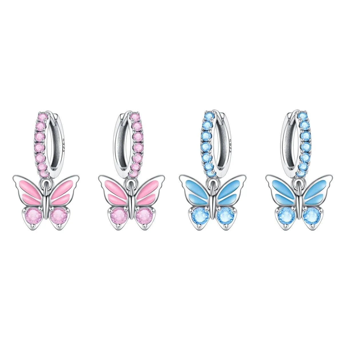 CYMYSS Orecchini Donna Pendenti Orecchini Donna Argento 925 Pendenti Orecchini Pendenti Donna Orecchini Anallergici Donna Orecchini Pendenti Argento Earrings for Women - immagine 1