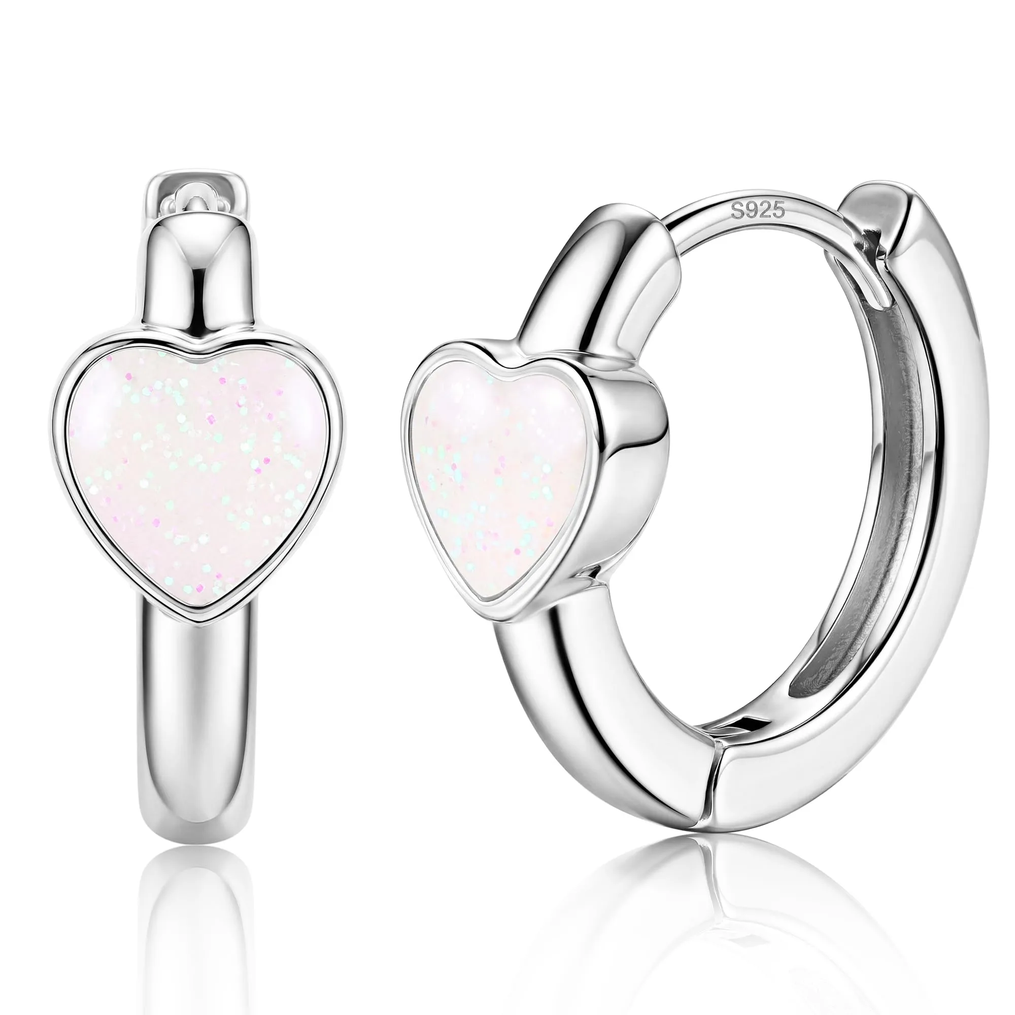 MILACOLATO Orecchini Donna Perni in Argento Sterling 925 Orecchini Bambina - immagine 1
