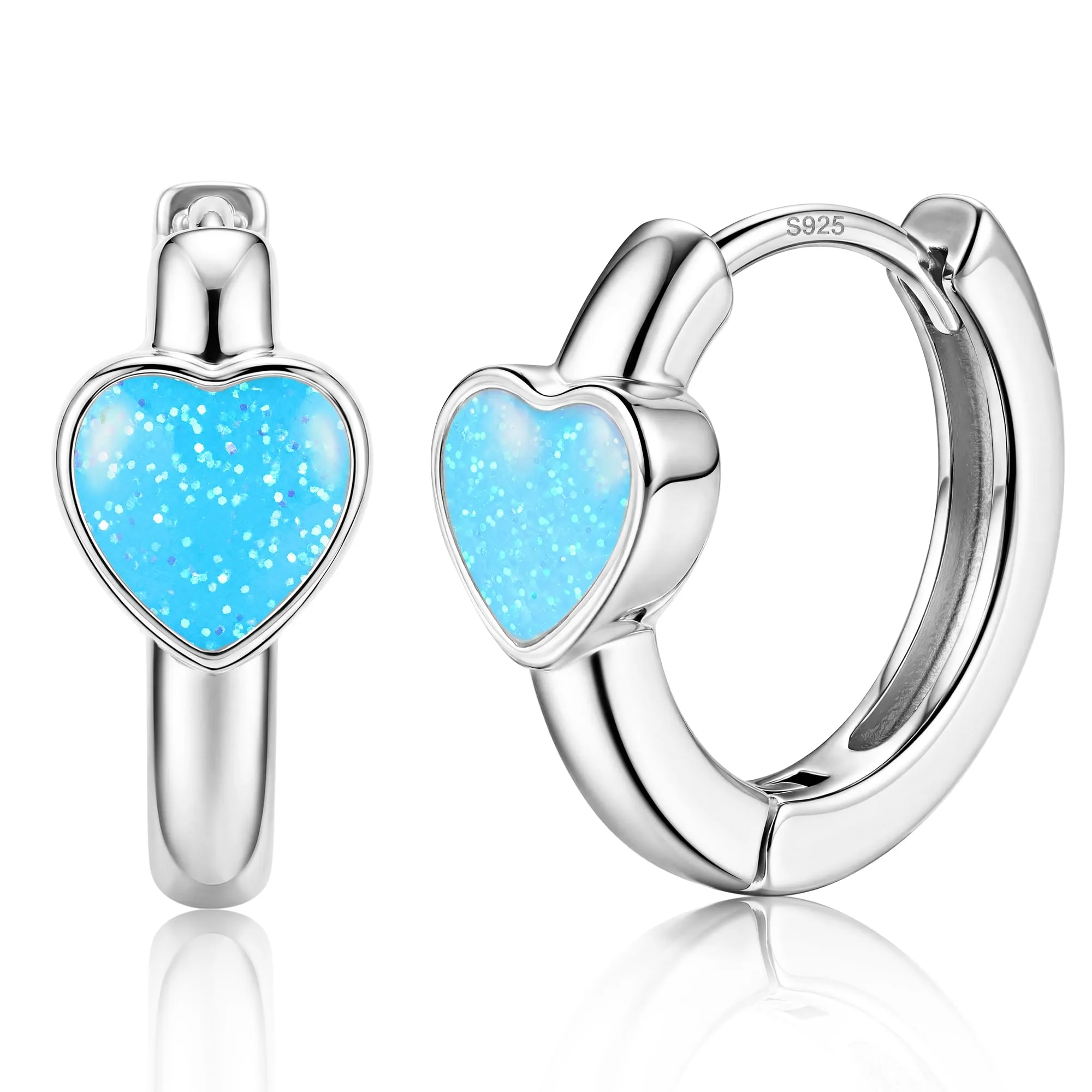 MILACOLATO Orecchini Donna Perni in Argento Sterling 925 Orecchini Bambina - immagine 1