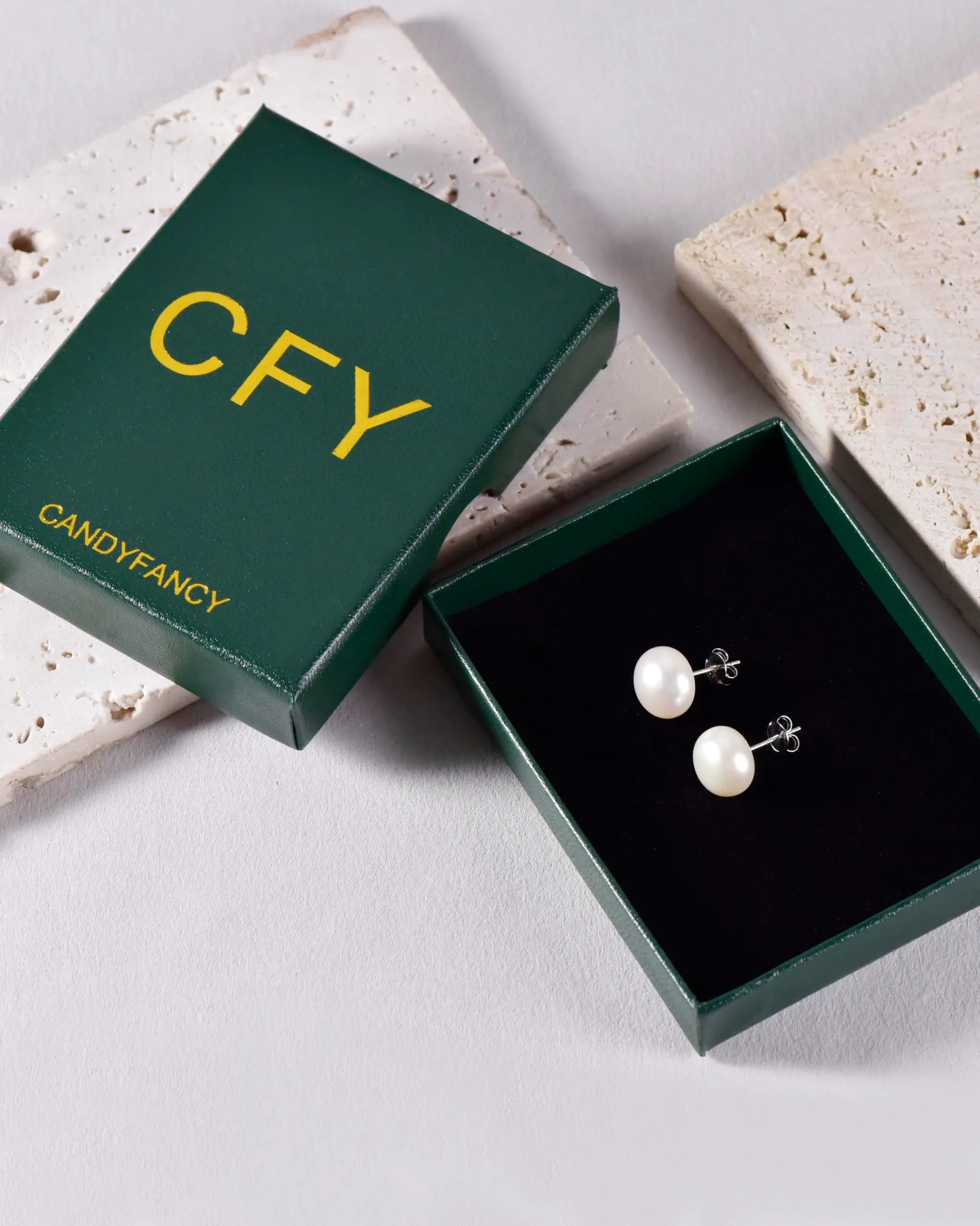 Orecchini con perle d'acqua dolce, in vero argento 925, 5-10 mm, perle bianche, 11MM, Argento, Non pietra preziosa - immagine 7