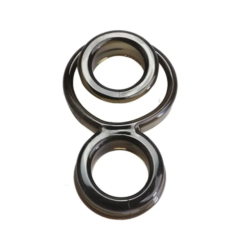 1 pz Ingombro ritardato Anello nero Anello elastico 8 - forma - immagine 5
