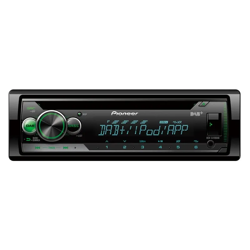 Pioneer DEH-S410DAB Autoradio CD/USB/Spotify/Android/iOS - immagine 1