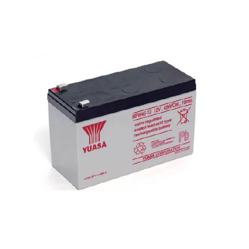 Batteria PowerWalker Yuasa NPW45-12 12V per UPS/UPS - immagine 1