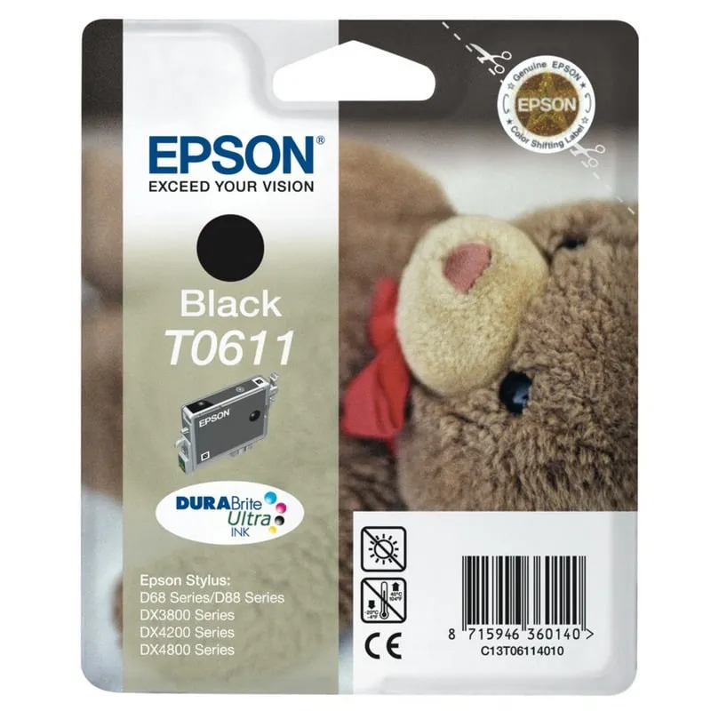 Epson Teddybear Cartuccia Nero - immagine 1