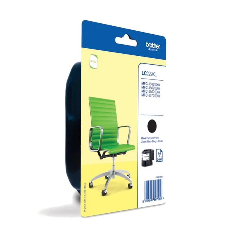 Cartuccia d'inchiostro nero XL Brother LC229XL - immagine 1