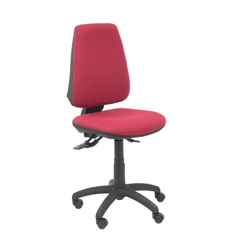 Sedia da ufficio Piqueras y Crespo Elche S Bali con ruote in nylon granato - immagine 1