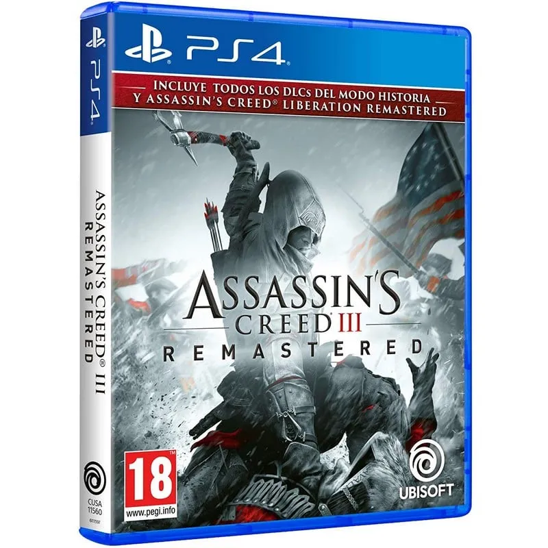 Assassin's Creed III + Assassin's Creed Liberation rimasterizzati per PS4 - immagine 1