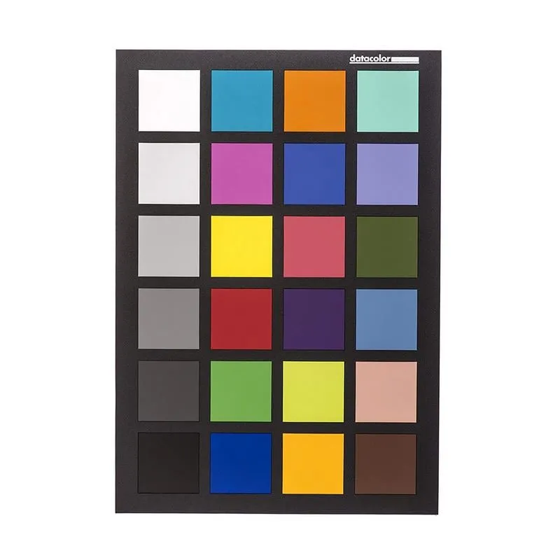 Scheda Datacolor SpyderCheckr 24 per la calibrazione del colore - immagine 1