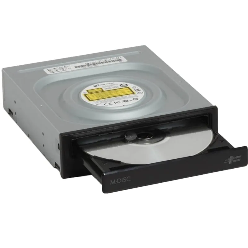 Masterizzatore DVD-RW interno nero Hitachi-LG GH24NSD5 - immagine 1