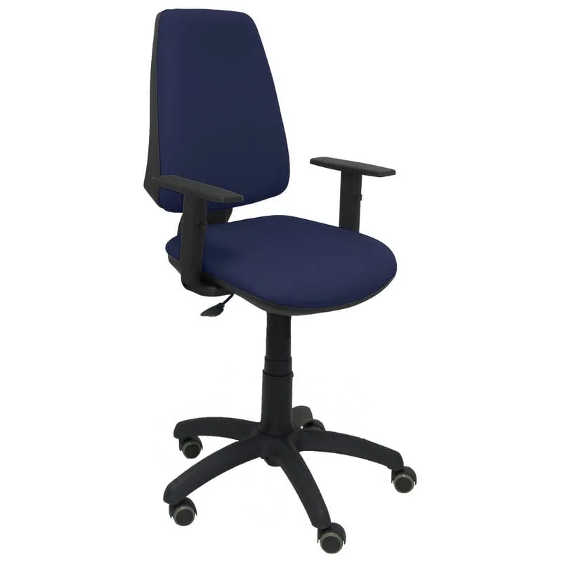 Piqueras y Crespo Elche CP Bali Sedia da ufficio Braccioli regolabili Parquet Ruote Blu navy - immagine 1