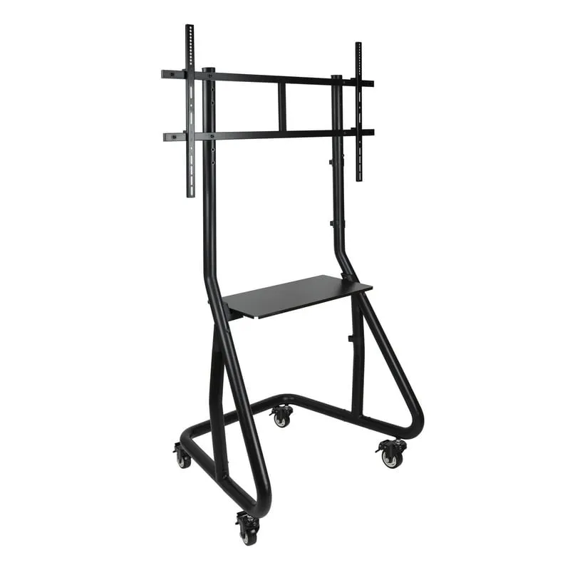 TooQ FS20200M-B Supporto TV da Pavimento con Ruote 60"-105" Vesa 1000x600 Max 100Kg - immagine 1