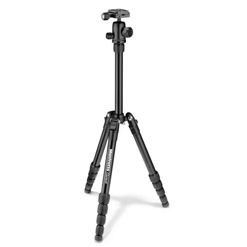 Treppiede da viaggio Manfrotto Element Traveller nero - immagine 1
