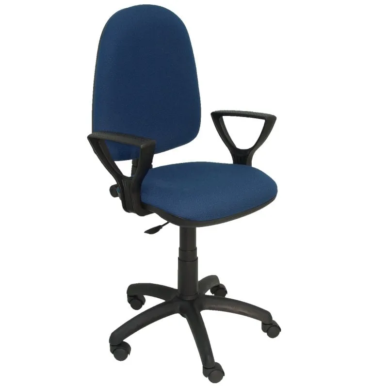 Sedia da ufficio Piqueras y Crespo Ayna Bali con braccioli fissi Blu navy - immagine 1