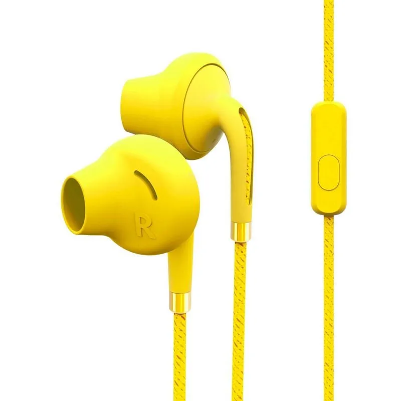 Cuffie Energy Sistem Style 2+ Gialle con microfono - immagine 1