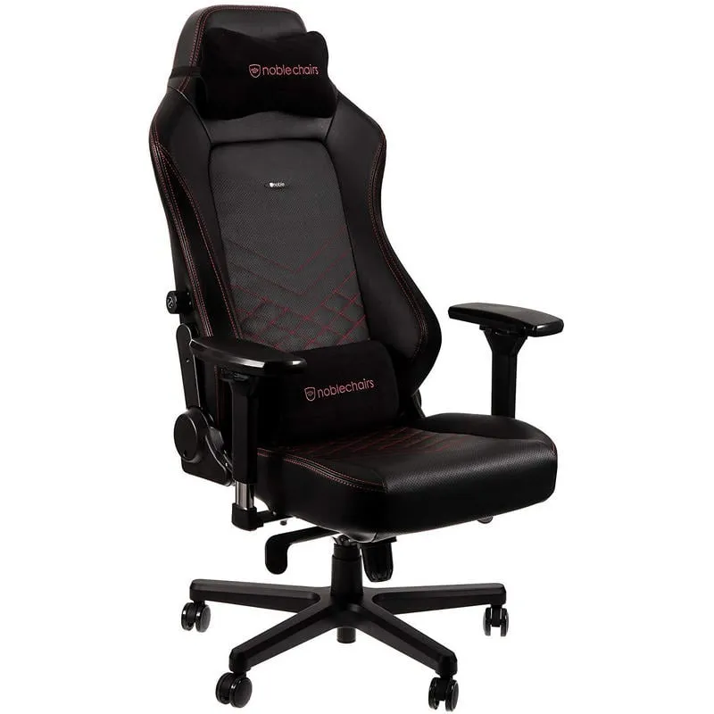 Sedia da gaming Noblechairs Hero in pelle PU nera/rossa - immagine 1