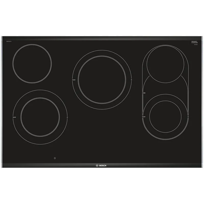 Bosch PKM875DP1D Piastra in vetroceramica 5 zone 80 cm Nero/Acciaio - immagine 1