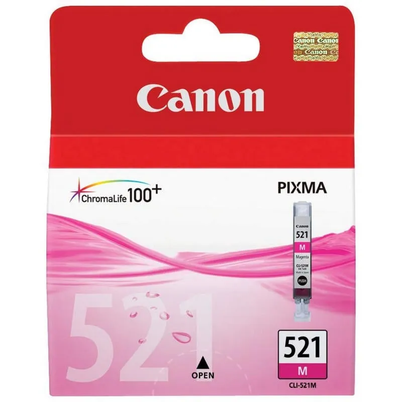 Cartuccia magenta originale Canon CLI-521 - immagine 1