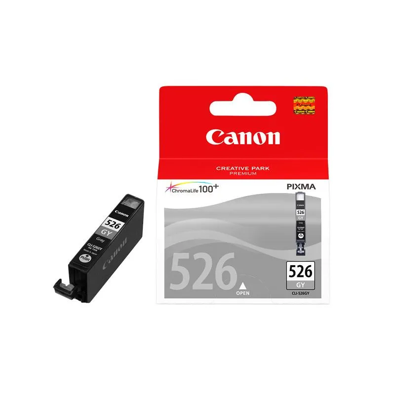 Canon CLI-526 GY cartuccia d'inchiostro 1 pz Originale Grigio - immagine 1