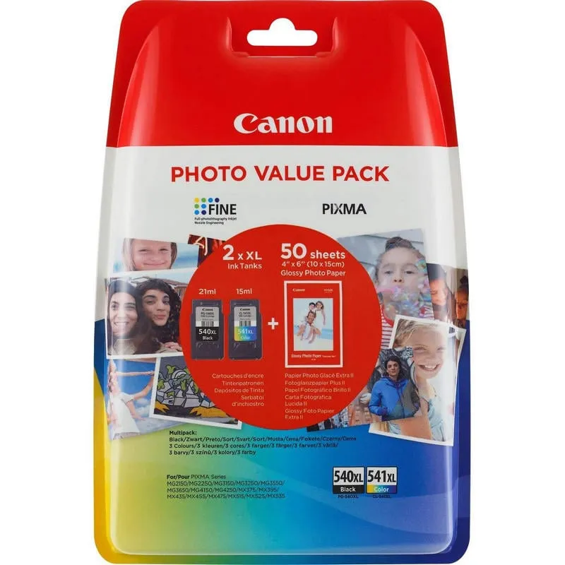 Canon PG-540XL/CL541XL Multipack originale nero/colore - immagine 1