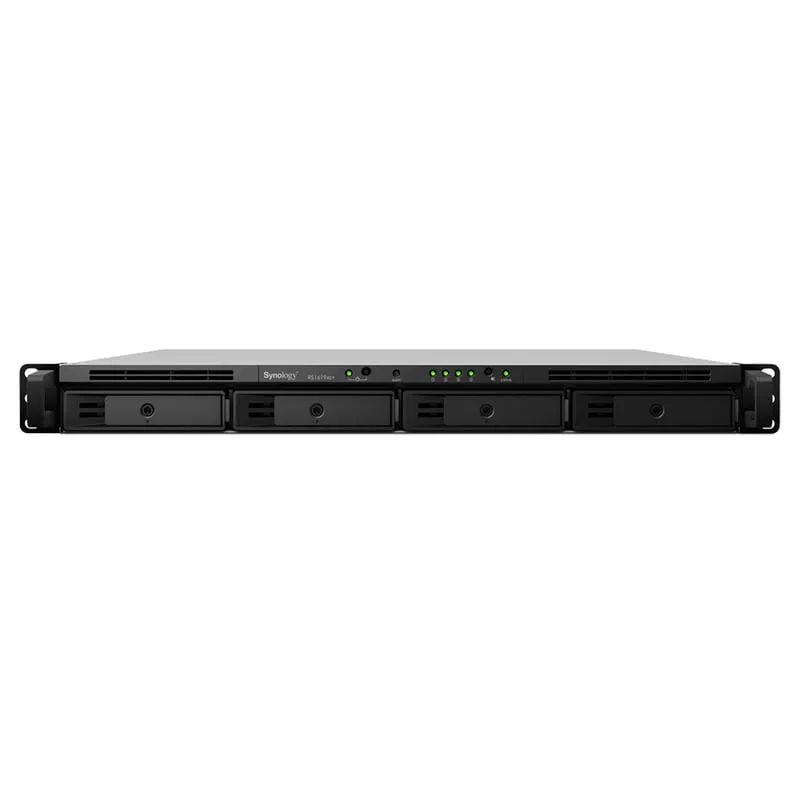 Synology RackStation RS1619XS+ server NAS e di archiviazione Rack (1U) Collegamento ethernet LAN Nero D-1527 - immagine 1