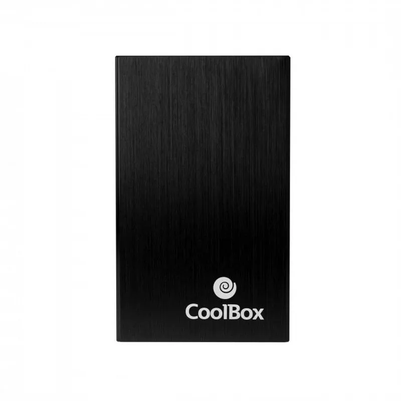 Custodia per disco rigido CoolBox SlimChase A-2523 USB 3.1 nera - immagine 1