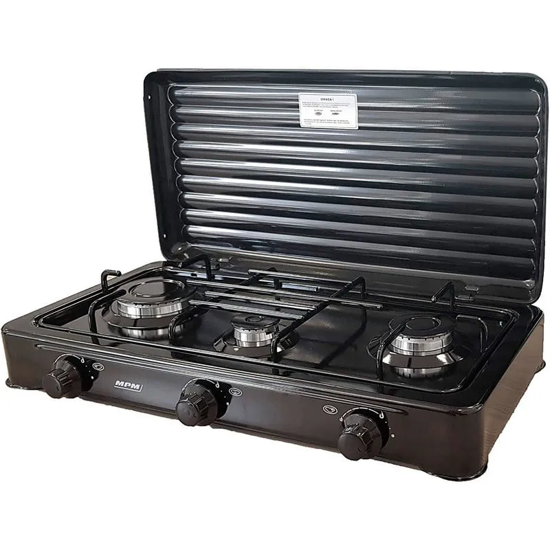 MPM Smile KN-03/1KB Cucina a Gas Nera - immagine 1